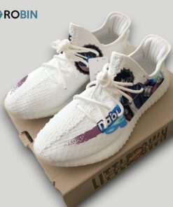 Dabi Shoes Custom My Hero Academia Anime YZ Boost Sneakers