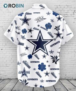 Dallas Cowboys Hawaiian Shirt Tropical Beach