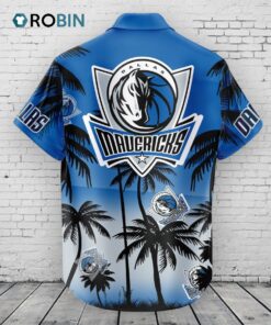 Dallas Mavericks Hawaiian Shirt Coconut Tree