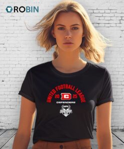 Dc Defenders United Football League 2025 Ufl Championship Shirt