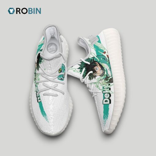 Deku Shoes Custom My Hero Academia Anime YZ Boost Sneakers