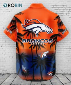 Denver Broncos Hawaiian Shirt Coconut Tree Denver Broncos Hawaiian Shirt Coconut Tree
