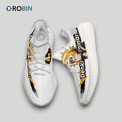 Denki Kaminari Shoes Custom My Hero Academia Anime YZ Boost Sneakers