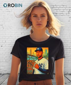 Derek Jeter Yankees The King Of New York Shirt