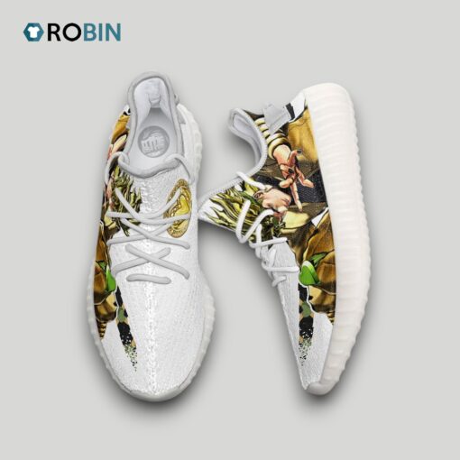 Dio Brando Shoes Custom JoJo’s Bizarre Adventure Anime YZ Boost Sneakers