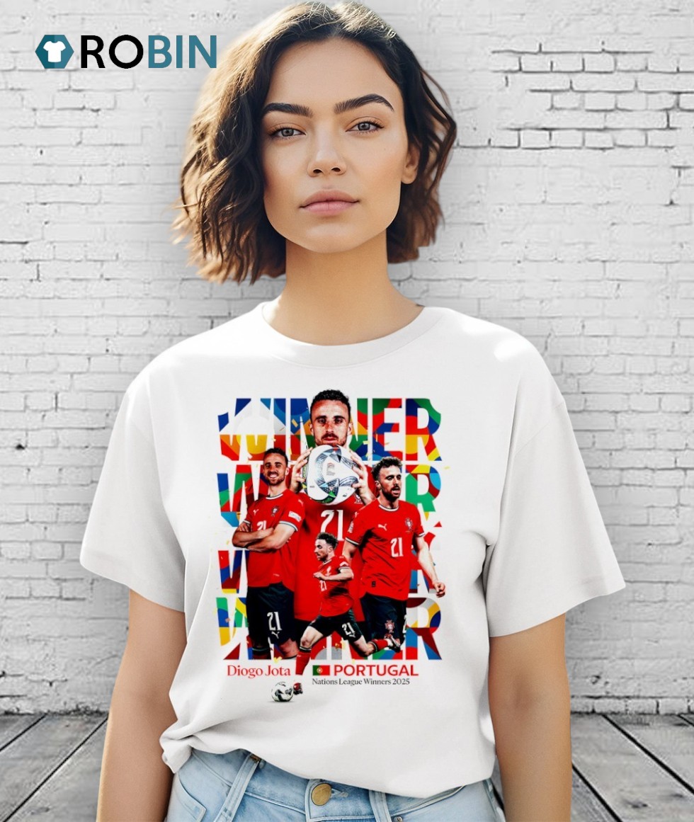 Diogo Jota Portugal Uefa Nations League Winners 2025 Shirt Diogo Jota Portugal Uefa Nations League Winners 2025 Shirt