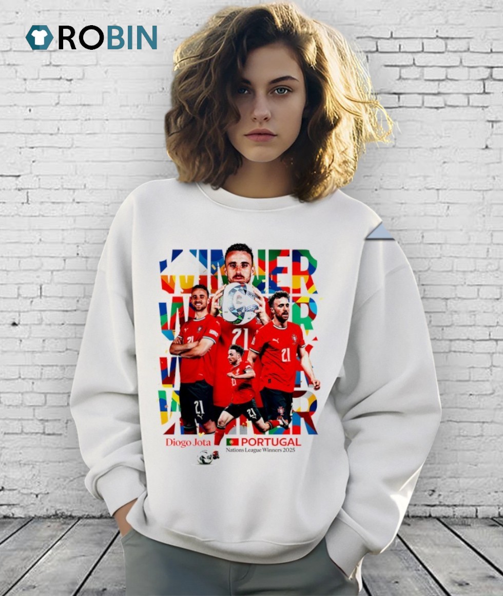 Diogo Jota Portugal Uefa Nations League Winners 2025 Shirt Diogo Jota Portugal Uefa Nations League Winners 2025 Shirt