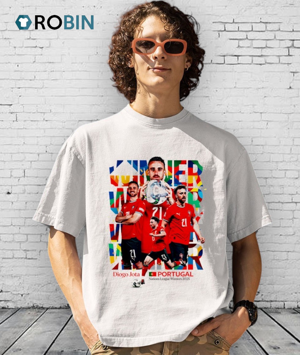 Diogo Jota Portugal Uefa Nations League Winners 2025 Shirt Diogo Jota Portugal Uefa Nations League Winners 2025 Shirt