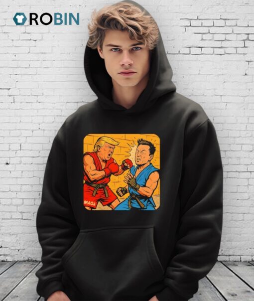 Donald Trump Ko Elon Musk Boxing 2025 Shirt