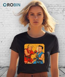 Donald Trump Ko Elon Musk Boxing 2025 Shirt