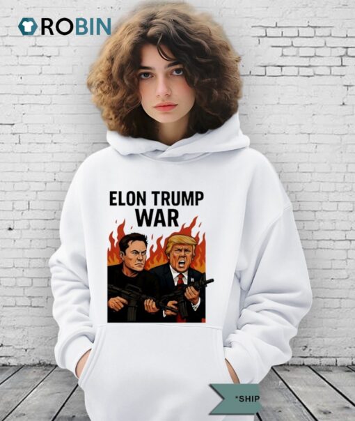 Donald Trump Vs Elon Musk War 2025 Shirt