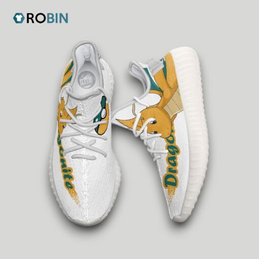 Dragonite Shoes Custom Pokemon Anime YZ Boost Sneakers