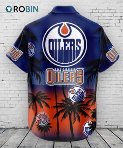 Edmonton Oilers Hawaiian Shirt Coconut Tree Edmonton Oilers Hawaiian Shirt Coconut Tree