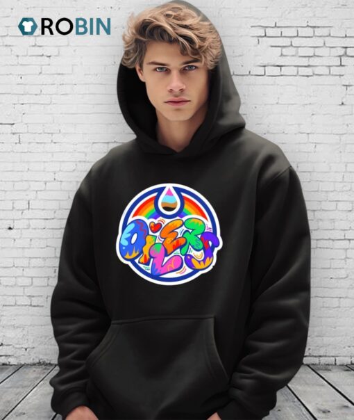 Edmonton Oilers Nhl Pride Month 2025 Logo Shirt