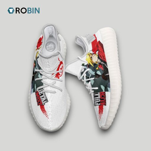 Edward Elric x Alphonse Elric Shoes Custom Fullmetal Alchemist Anime YZ Boost Sneakers