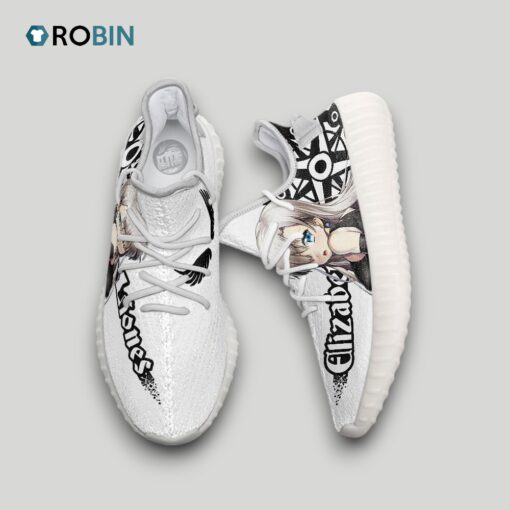 Elizabeth Liones Shoes Custom The Seven Deadly Sins Anime YZ Boost Sneakers