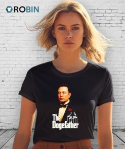 Elon Musk The Dogefather 2025 Shirt