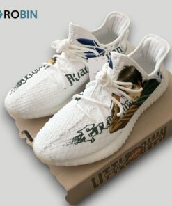 Eren Yeager Shoes Custom Attack on Titan Anime YZ Boost Sneakers