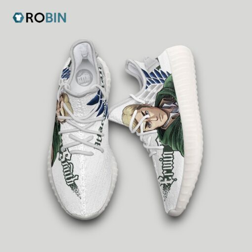 Erwin Smith Shoes Custom Attack on Titan Anime YZ Boost Sneakers