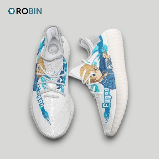 Eugeo Shoes Custom Sword Art Online Anime YZ Boost Sneakers