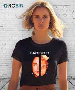 Face Off Elon Musk Vs Donald Trump Shirt