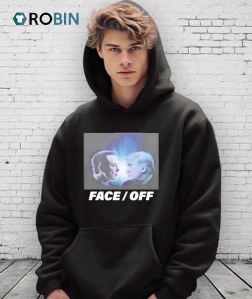 Face Off Elon Vs Trump War Shirt