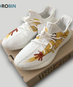 Fat Gum Shoes Custom My Hero Academia Anime YZ Boost Sneakers