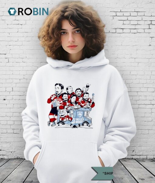 Florida Panthers Nhl Ice Scream Scoops Stanley’s 2025 Shirt