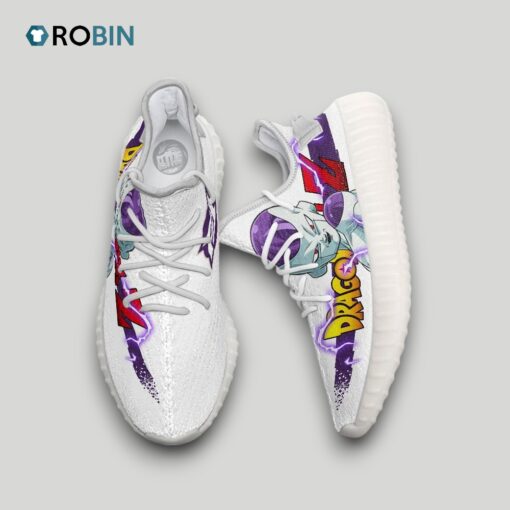 Frieza Shoes Custom Dragon Ball Anime YZ Boost Sneakers