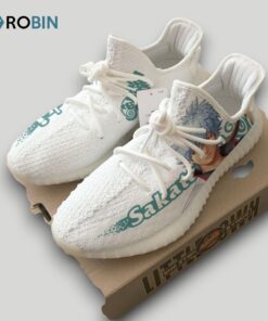 Gintoki Sakata Shoes Custom Gintama Anime YZ Boost Sneakers