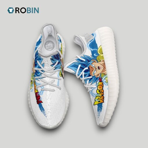 Gogeta Shoes Custom Dragon Ball Anime YZ Boost Sneakers