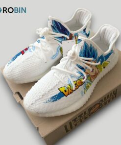 Gogeta Shoes Custom Dragon Ball Anime YZ Boost Sneakers