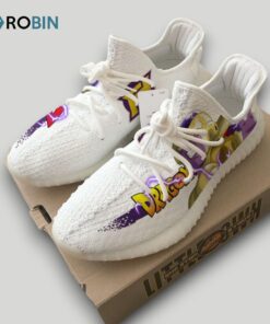 Golden Frieza Shoes Custom Dragon Ball Anime YZ Boost Sneakers