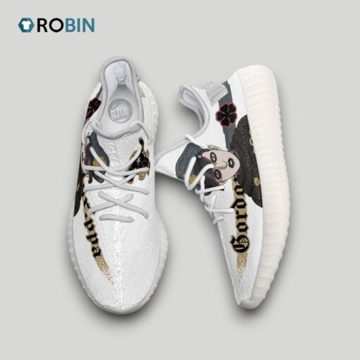 Gordon Agrippa Shoes Custom Black Clover Anime YZ Boost Sneakers