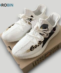 Gordon Agrippa Shoes Custom Black Clover Anime YZ Boost Sneakers Gordon Agrippa Shoes Custom Black Clover Anime YZ Boost Sneakers