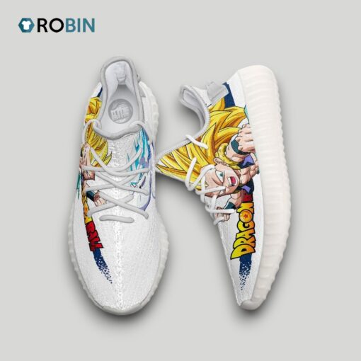 Gotenks Shoes Custom Dragon Ball Anime YZ Boost Sneakers