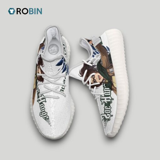 Hange Zoe Shoes Custom Attack on Titan Anime YZ Boost Sneakers