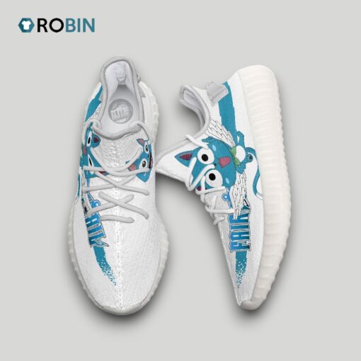 Happy Shoes Custom Fairy Tail Anime YZ Boost Sneakers