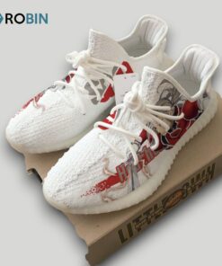 Heathcliff Shoes Custom Sword Art Online Anime YZ Boost Sneakers