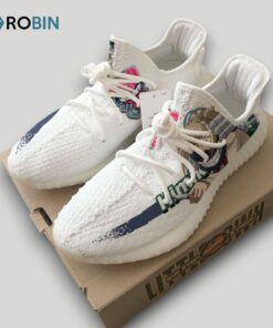 Himiko Toga Shoes Custom My Hero Academia Anime YZ Boost Sneakers