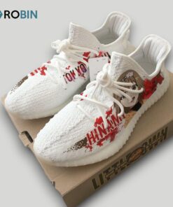 Hinami Fueguchi Shoes Custom Tokyo Ghoul Anime YZ Boost Sneakers Hinami Fueguchi Shoes Custom Tokyo Ghoul Anime YZ Boost Sneakers