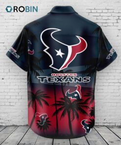 Houston Texans Hawaiian Shirt Coconut Tree
