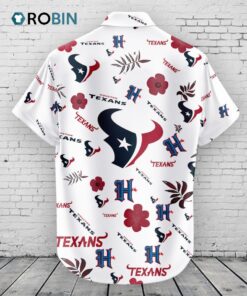 Houston Texans Hawaiian Shirt Tropical Beach