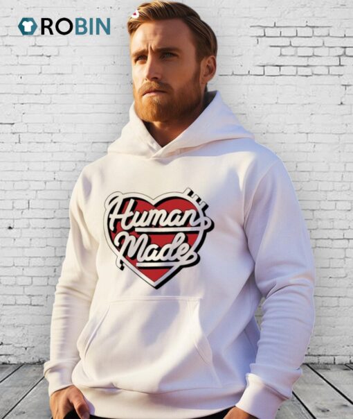 Human Made Daily Heart Shirt