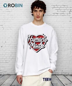 Human Made Daily Heart Shirt Human Made Daily Heart Shirt