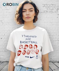 I Survived Nyc Basketball Shirt