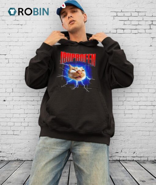 Ibuprofen Cat Lightning Shirt