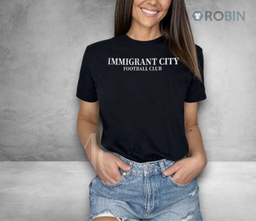 Immigrant City Football Club Los Angeles Is For Everyone Shirt