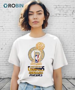 Indiana Pacers 2025 Nba Finals Conference Champions Trophy Shirt