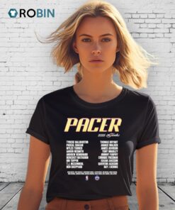 Indiana Pacers Basketball Nba Finals 2025 Schedule Shirt